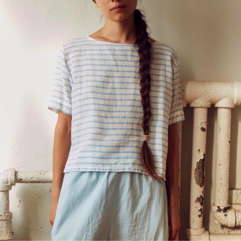 Me And Arrow Blue Top (Light Blue) - image 3